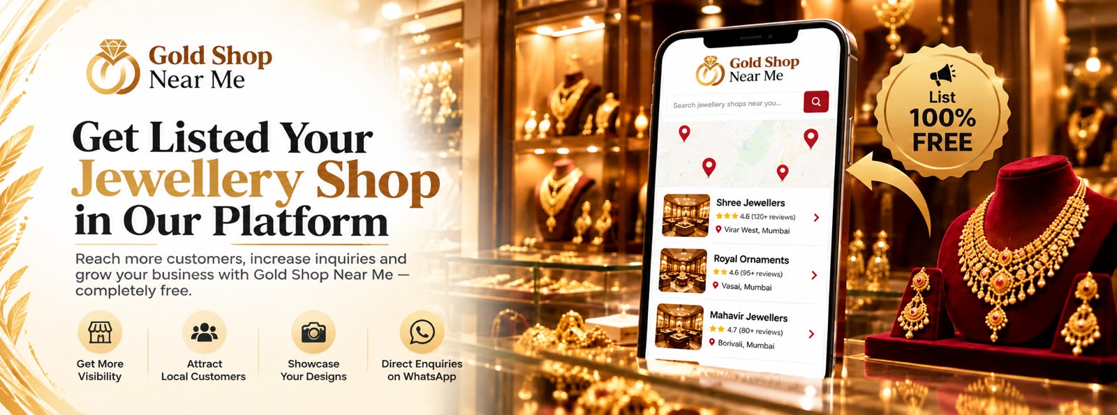 Gold Shop Near Me banner